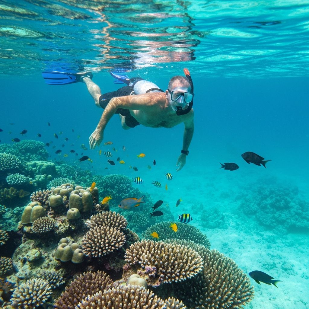 Snorkeling in Zanzibar